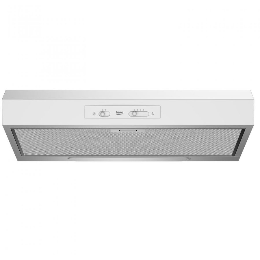 Hota de bucatarie BEKO HNS61210W, clasa de energie E, 1 motor, 3 trepte putere