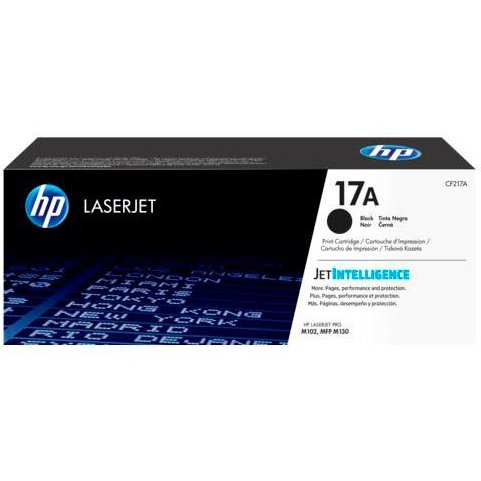 HP CF217A BLACK TONER CARTRIDGE
