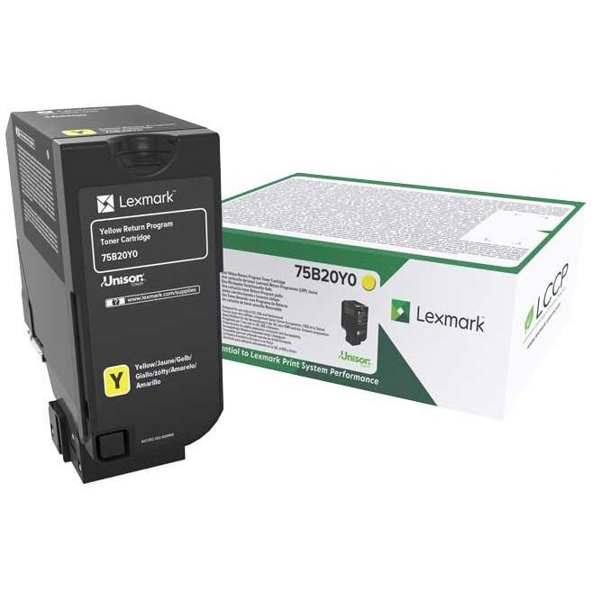 LEXMARK 75B20Y0 YELLOW TONER