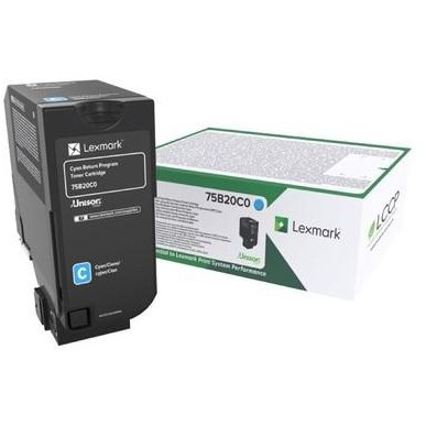 LEXMARK 75B20C0 CYAN TONER