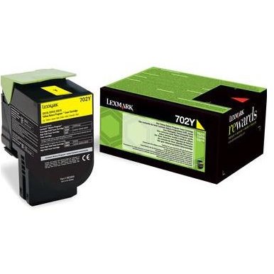 LEXMARK 70C20YE YELLOW TONER