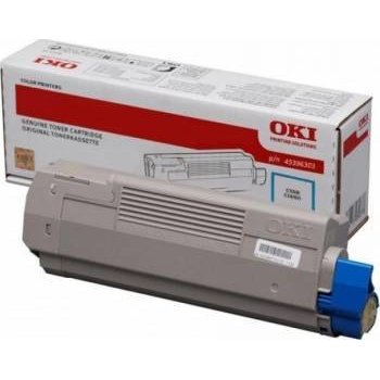 Toner Oki Cyan | 6000pag | Mc760/70/80