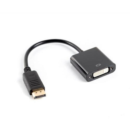 Adaptor Lanberg AD-0007-BK, DisplayPort - DVI-D, Negru