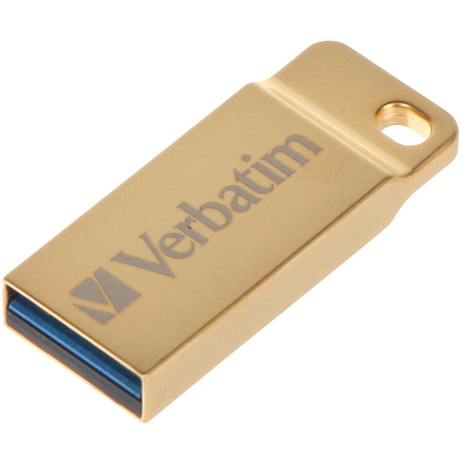 Memorie USB Verbatim Exclusive Metal 16 GB, USB 2.0, Gold