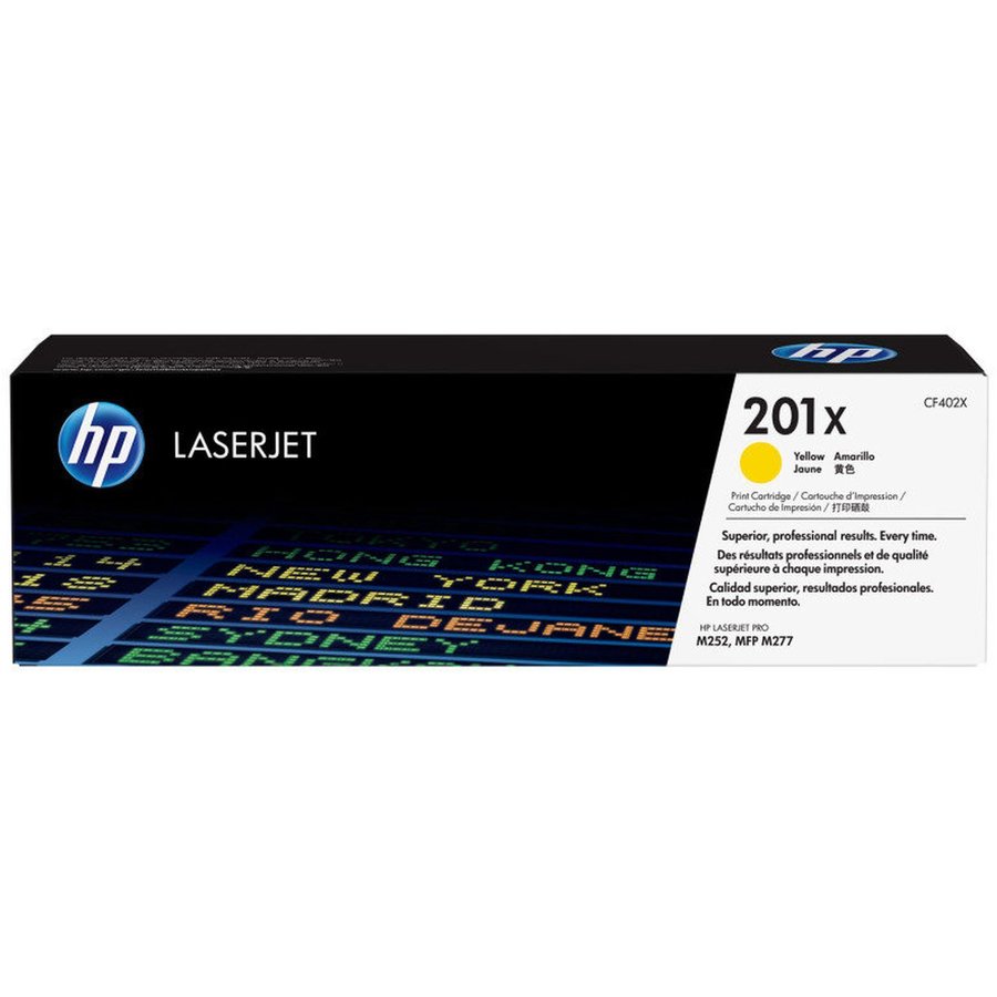 Toner HP 201X yellow