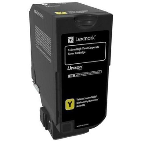LEXMARK 84C2HYE TONER CARTRIDGE YELLOW