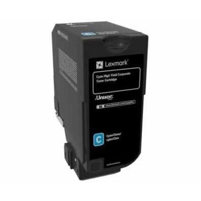 LEXMARK 84C2HCE TONER CARTRIDGE CYAN