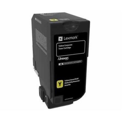 LEXMARK 74C20YE TONER CARTRIDGE YELLOW