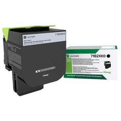 LEXMARK 71B2XK0 BLACK RETURN PROG. TONER