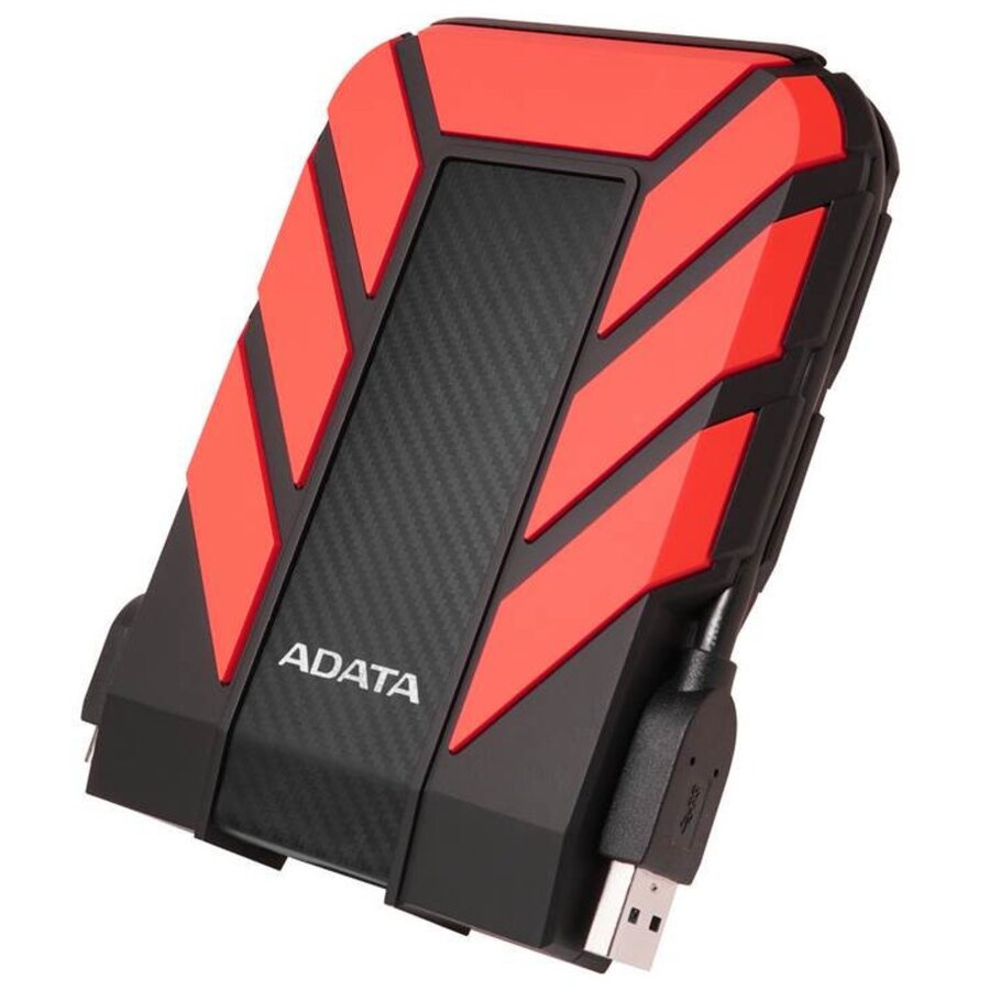 HDD Extern ADATA HD710 Pro 2TB, USB 3.1, Negru - Rosu