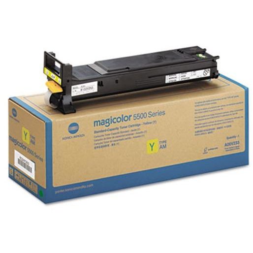 Toner Konica Minolta | 6000 pag | Yellow | Magicolor 5550 5570 5650 5670