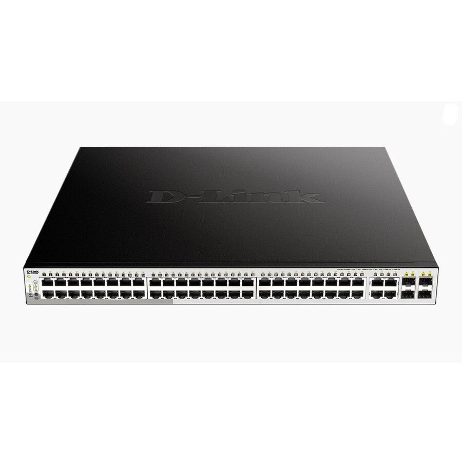 D-Link 52-Port PoE Gigabit Smart Switch 370W PoE including 4 x SFP