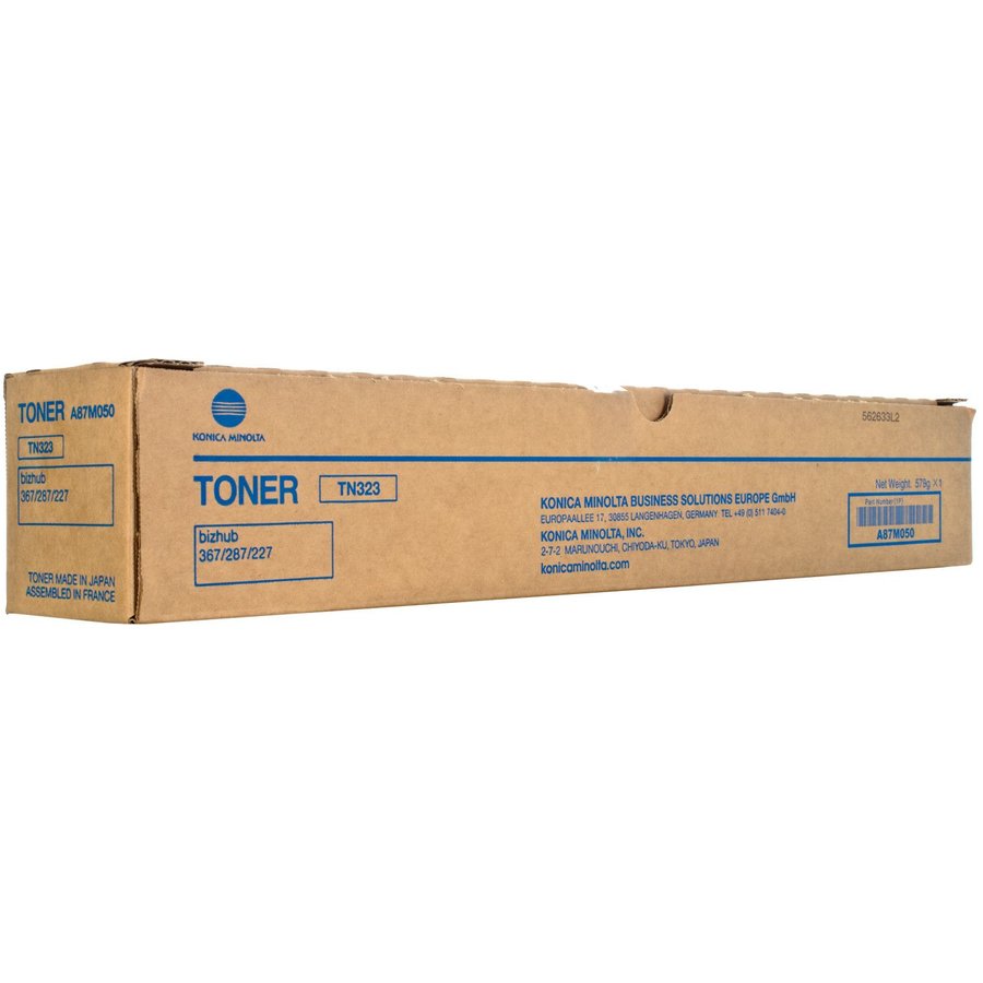 Toner Konica Minolta TN-323 | 23000 str | Black | Bizhub 227/287/367