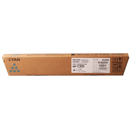 RICOH PRINT CARTRIDGE CYAN MP C305E