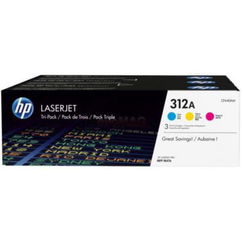 Toner Original pentru HP CF440AM Color Tri-Pack 312A, compatibil M476, 3x2700pag CF440AM