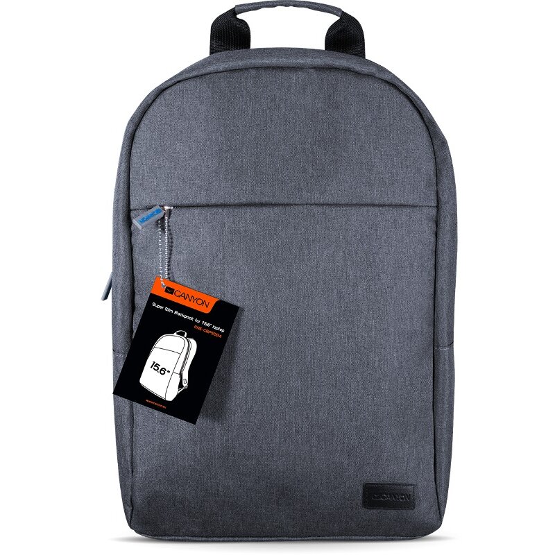 Canyon Super Slim Minimalistic Backpack For 15.6 Laptops
