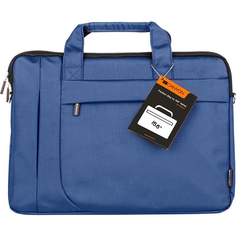 Canyon Fashion Toploader Bag For 15.6 Laptop, Blue