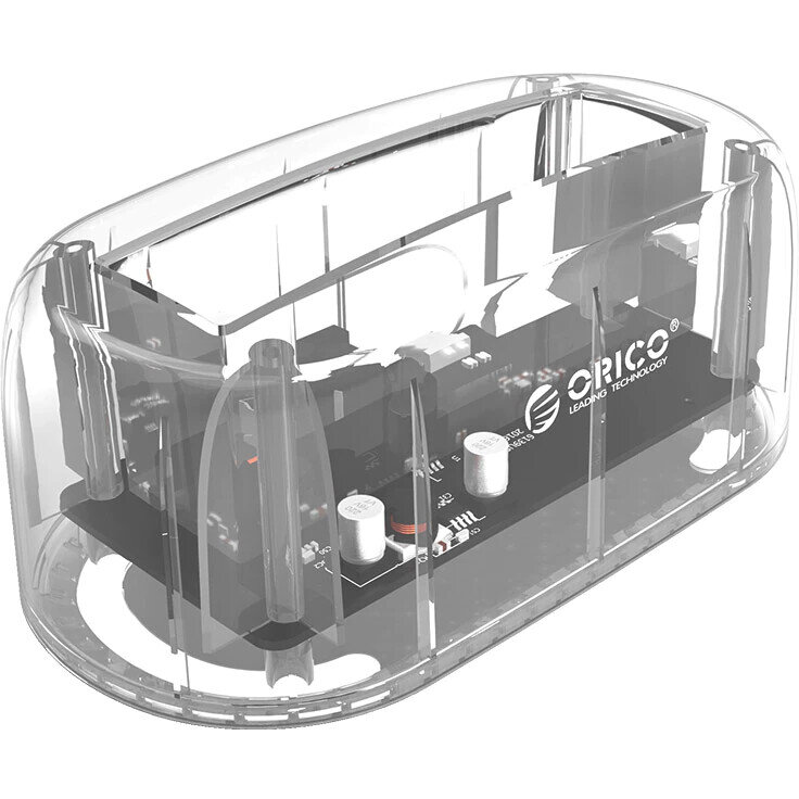 Rack Orico 6139U3 USB 3.0 HDD Docking Station Clear