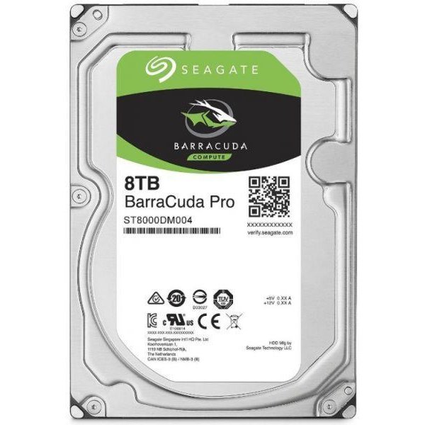 Internal Hdd Seagate Barracuda 3.5'' 8tb Sata3 5400rpm 256mb