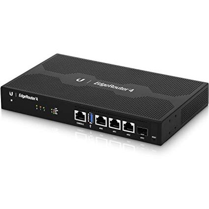 Ubiquiti EdgeRouter ER-4 - 4-Port Gigabit Router with 1 SFP Port