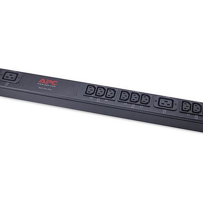 APC Rack 19'' Basic PDU, ZeroU, 16A/230V, 20 prize C13, 4 prize C19, IEC C20