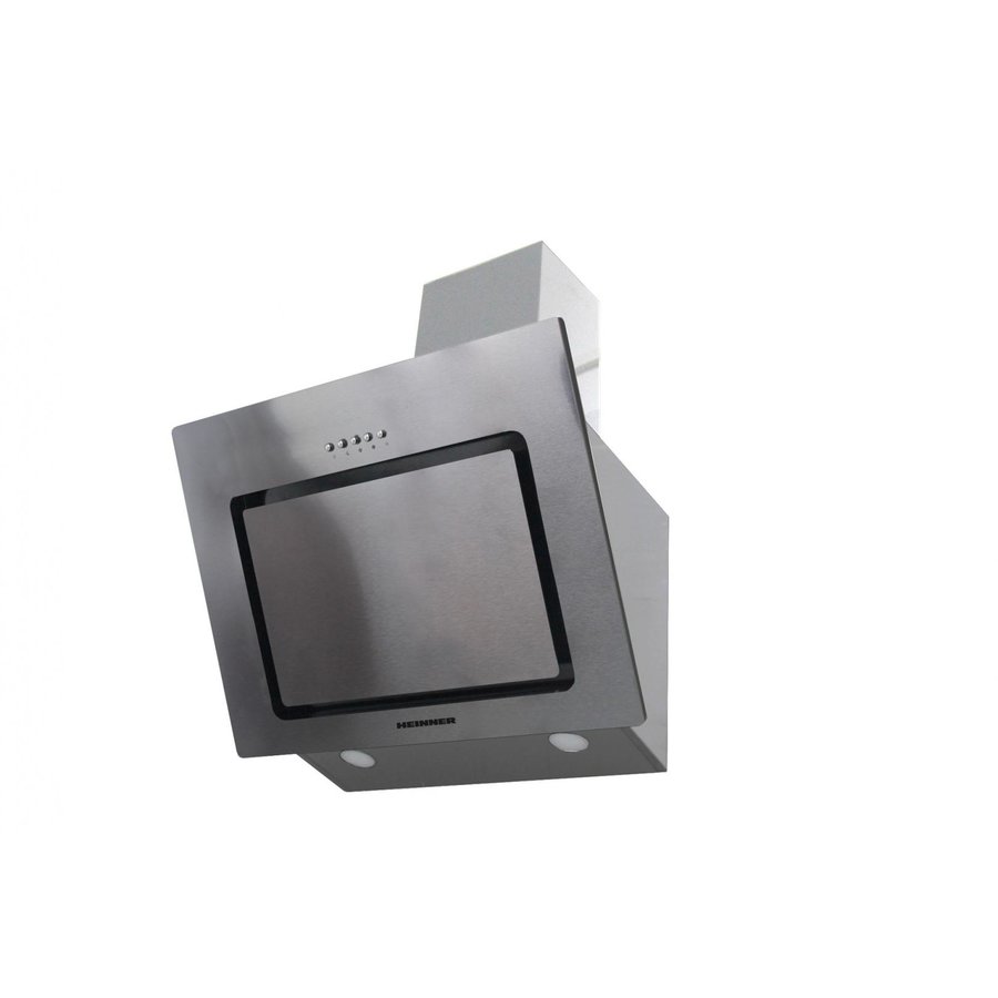 Hota decorativa Heinner DCH-650RIX, putere maxima de absorbtie: 650m3/h, 3 trepte de viteza, Inox
