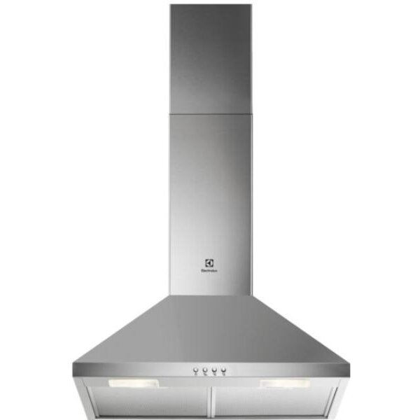 Hota incorporabila semineu Electrolux LFC316X, 60 cm, Inox