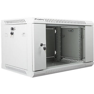 Cabinet Lanberg 19 6U / 450 mm / Grey (WF01-6406-10S)