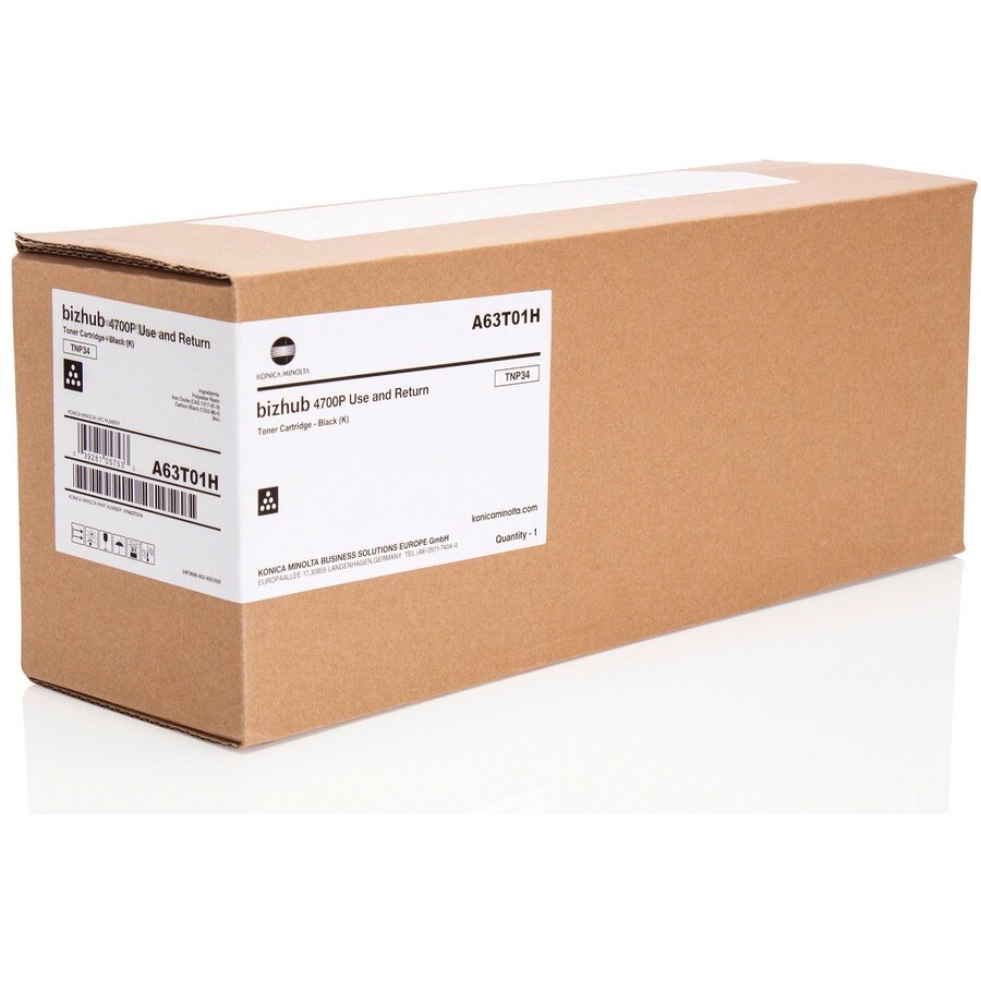 Toner Konica Minolta TNP-34 | 20000 pag | Black | Bizhub 4700P