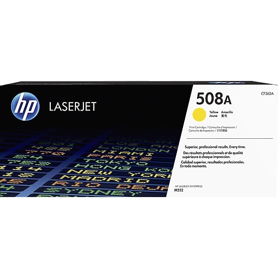 Toner HP 508A yellow | 5000 pag | LaserJet M552dn, M553dn,n,x, M577c,dn,f