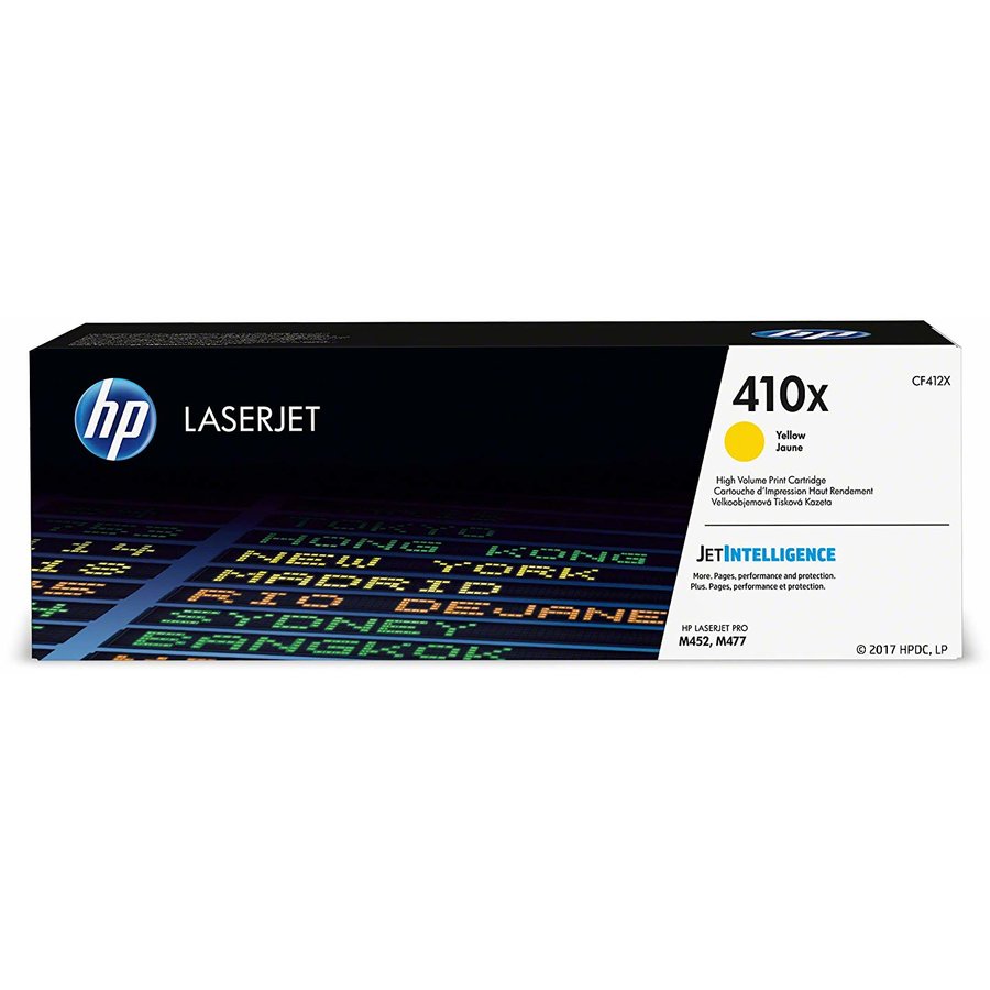 Toner HP 410X yellow| LaserJet Pro M452/477