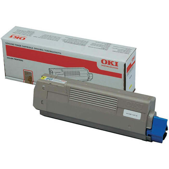 Toner OKI galben| 6000pag | C610