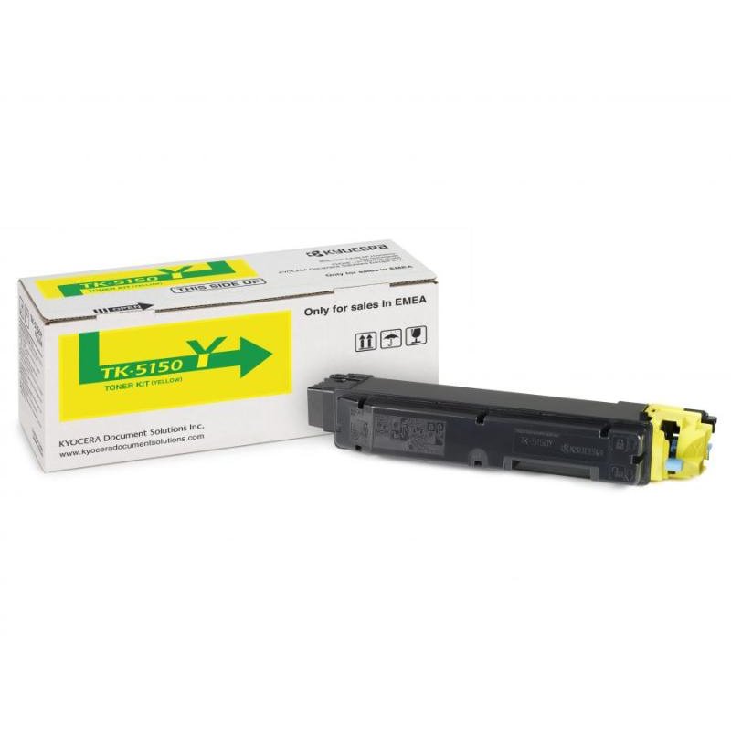Toner Kyocera TK-5150Y | 10000 pages A4 | Yellow | ECOSYS P6035cdn