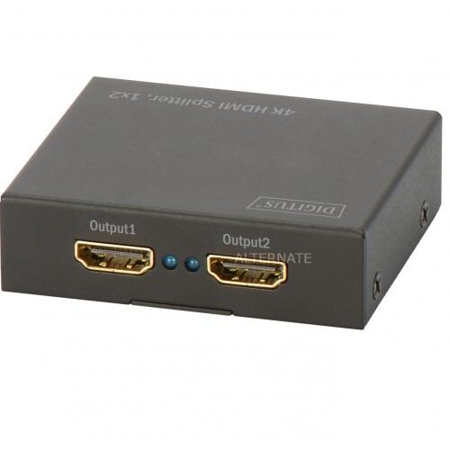 Splitter Hdmi 2-Port, 4096x2160p 4k Uhd 3d, Hdcp1.3