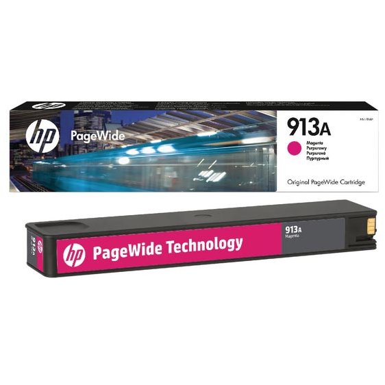 Ink HP 913A magenta | 3000 pg | HP PageWide 352 / 452 / 377 / 477