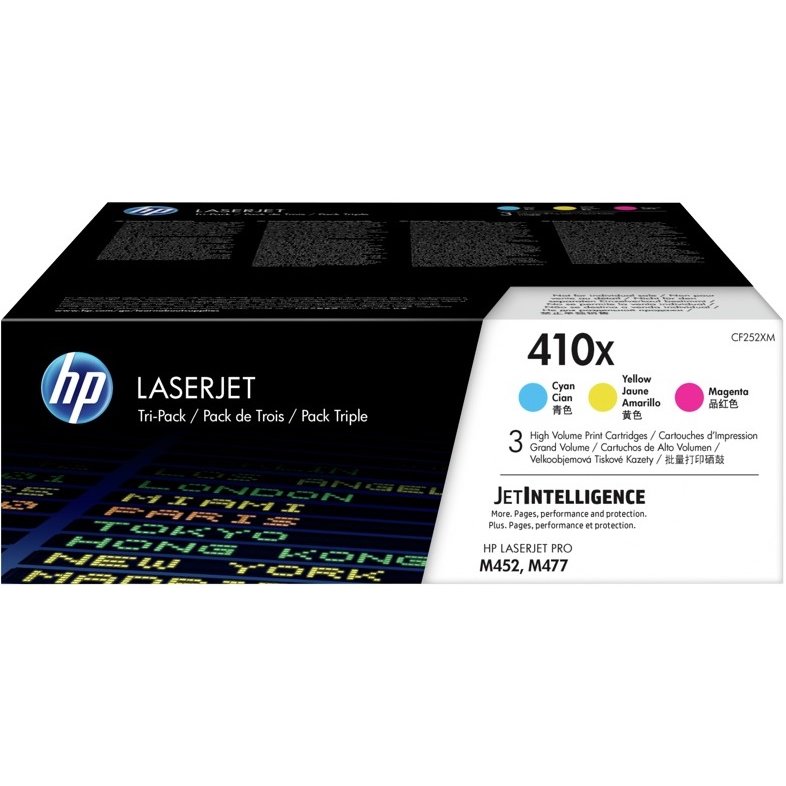 Toner HP 410X CMY 3pack|  3x5000pgs | LaserJet Pro M452/M377/M477