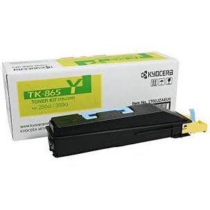 Toner Kyocera TK-865-Y | 12000 pages | Yellow | TASKalfa 250ci 300ci