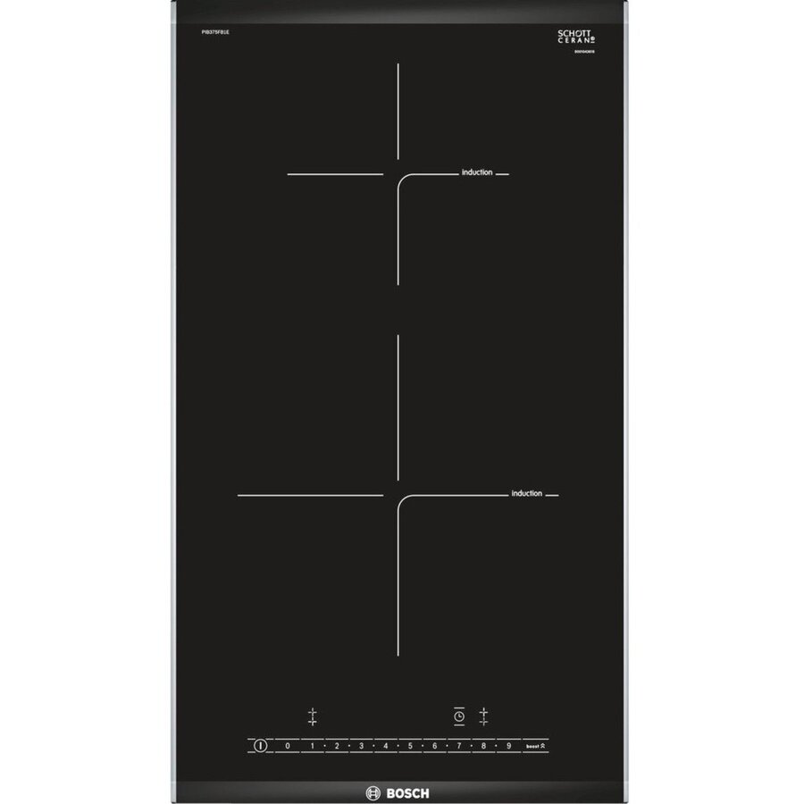 Plita incorporabila Bosch PIB375FB1E inductie 2 zone neagra