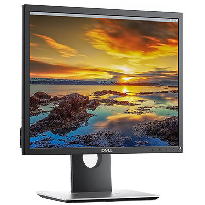 Monitor Dell LED P1917S, 19inch, 1280x1024, 6ms GTG, Black-Silver
