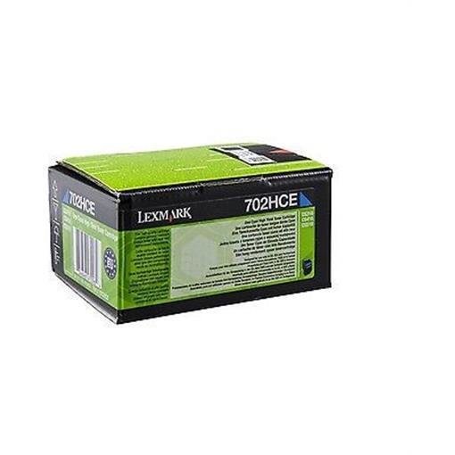 LEXMARK 70C2HCE TONER CARTRIDGE CYAN
