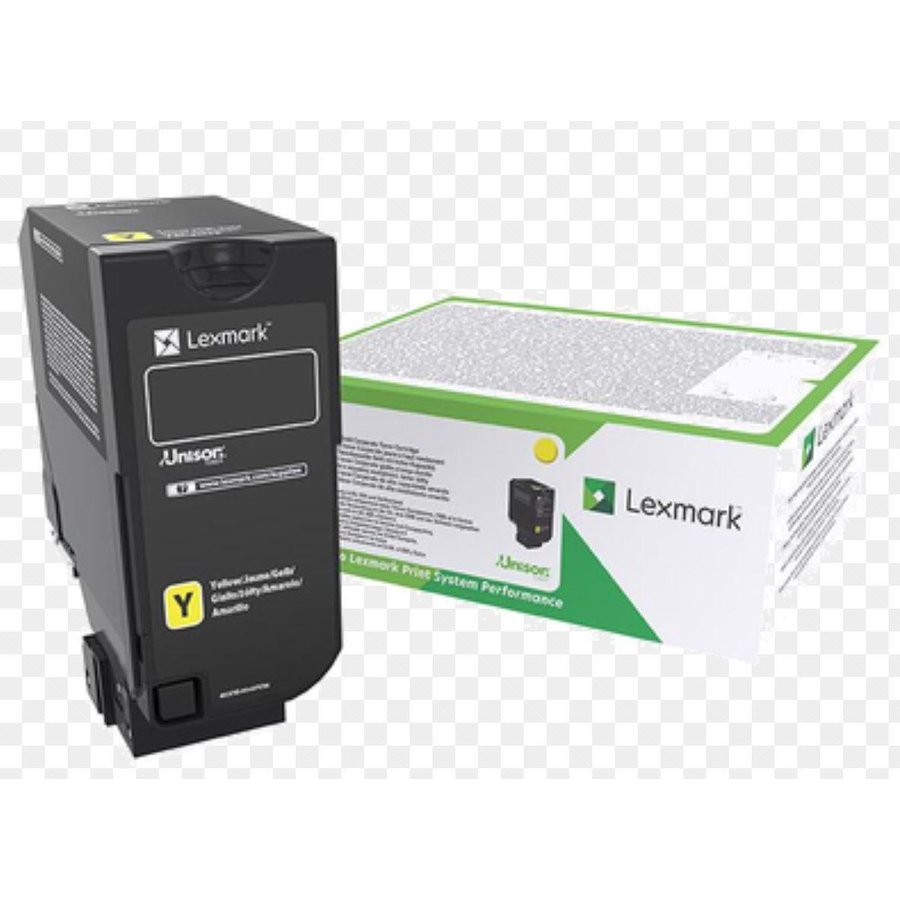 LEXMARK 74C2HYE TONER CARTRIDGE YELLOW