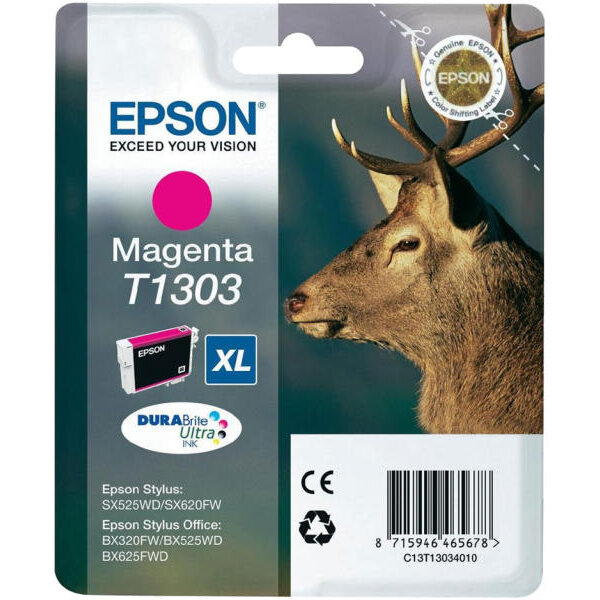 Cartus cerneala Epson T13034012,Magenta
