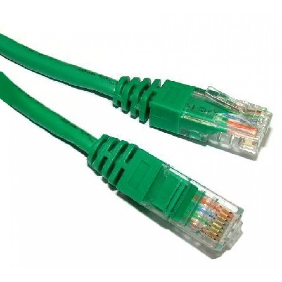 PATCH CORD  UTP SPACER Cat5e,  3m,  verde, SP-PT-CAT5-3M-G