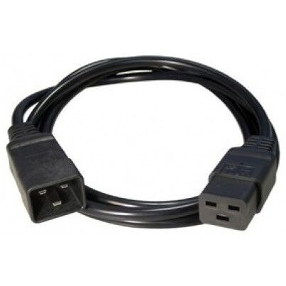 Cablu prelungire alimentare Lanberg , tip server,C19 la C20, 1.8 m,CA-C19E-10CC-0018-BK, server extension cable