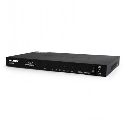 Multiplicator Gembird DSP-8PH4-03, HDMI 8 porturi
