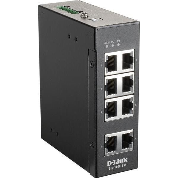 D-link unmanaged switch, DIS-100E-8W