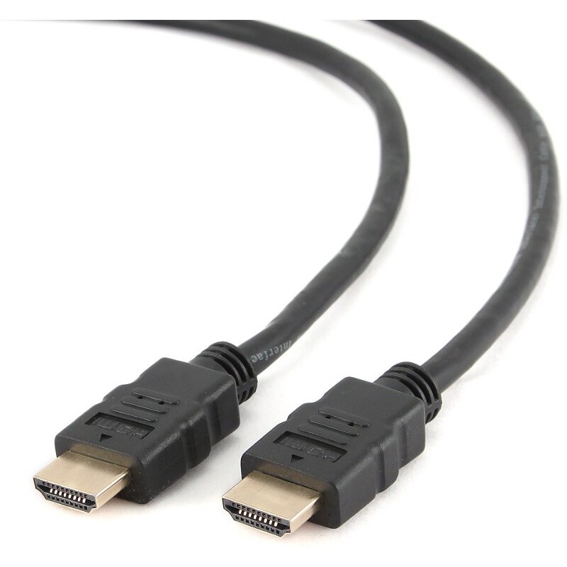 CABLU HDMI 2.0 GEMBIRD,  0.5m, (T/T), suporta rezolutii 3D TV si 4K UHD, black, CC-HDMI4-0.5M