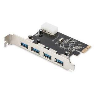 USB 3.0 PCI Express Add-on Card, 4-Port Chipset VL805