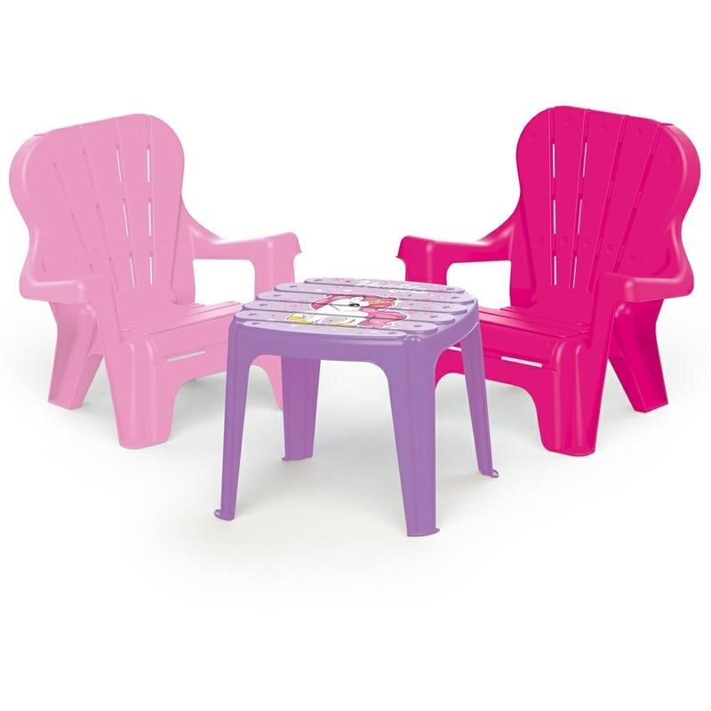 Set de masa cu scaune - Unicorn