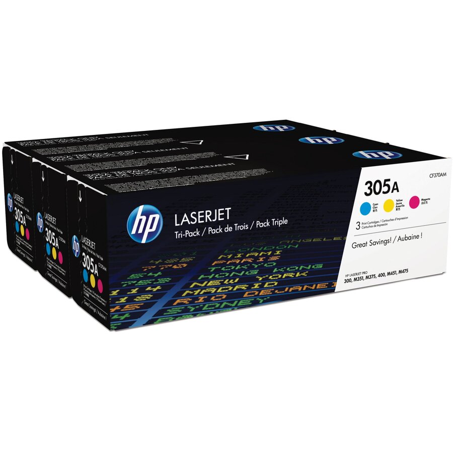 Toner HP 305A x3 TGP